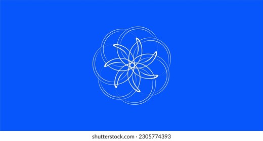 Abstract logo design concept.
modern splash and pattern logo.
abstract circle in an arranged form