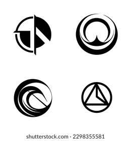 El diseño del logotipo abstracto es una representación creativa y moderna de su marca. Esta obra de arte única hará que su marca destaque.