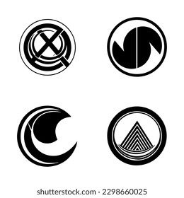 El diseño del logotipo abstracto es una representación creativa y moderna de su marca. Esta obra de arte única hará que su marca destaque.