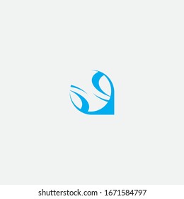 abstraktes Logo-Design und kreatives Zeichen