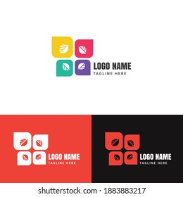 Abstract logo design. Creative vector logo template.