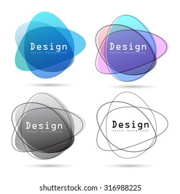 Abstract logo design element ,Vector eps10
