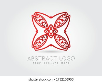 Abstract logo design elements for your company logo, abstract icon. Classic logotipe, business corporate template.