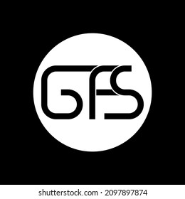 El logotipo de las iniciales de GFS forma un resumen de animales de cerdo