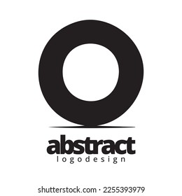 Diseño de logotipos abstractos, diseño de empresa plana, diseño de iconos, negocios, negro y blanco