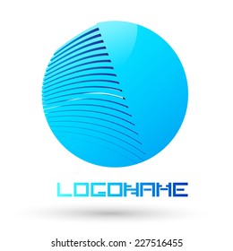 Abstract Logo Design in Globe form for your Company 