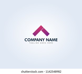 Abstract Logo Design Gradient Vector