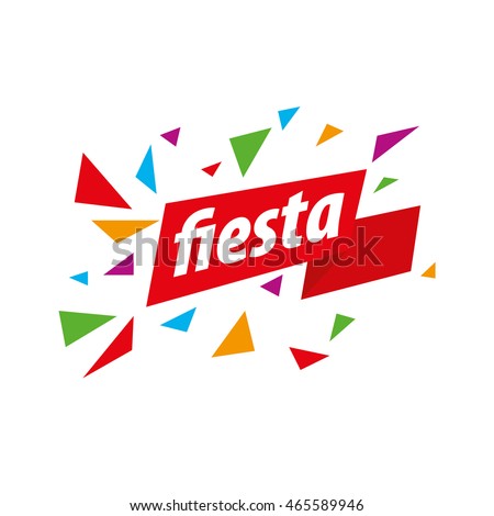 abstract logo design for a holiday. Vector illustration