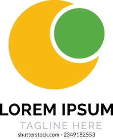 Resumen del diseño del logo. Ilustración de logotipo adecuada para fines comerciales. Un logotipo es una identidad visual para una entidad que tiene ciertos criterios como forma, filosofía y color