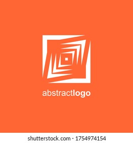 Abstract Logo Design. Lines Logo. Vision Focus Logo