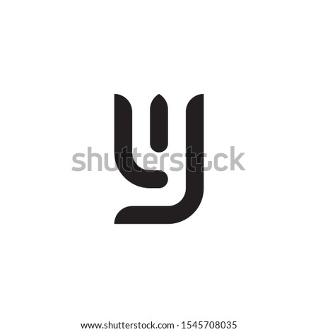 Abstract Logo  Design with  LIY letter icon, flower logo icon