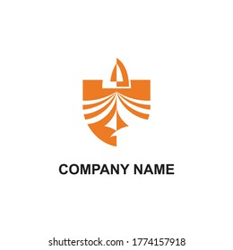 abstract logo design for mask