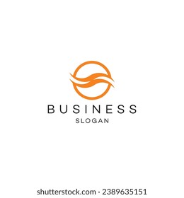 Abstraktes Logo Design moderne minimale Marke Icon Design Vektorgrafik Symbol Zeichen Logotype Typografie