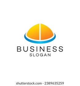 Abstract logo design modern minimal brand flat Icon design vector illustration emblem sign symbol logotype typography