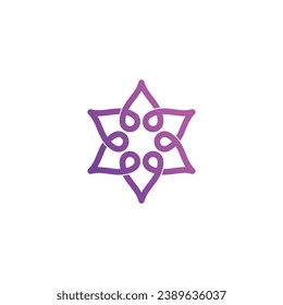 Abstract logo design modern minimal brand flat Icon design vector illustration emblem sign symbol logotype 
