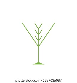 Abstract logo design modern minimal brand flat Icon design vector illustration emblem sign symbol logotype 
