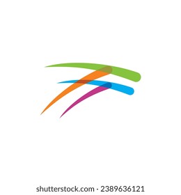 Abstract logo design modern minimal brand flat Icon design vector illustration emblem sign symbol logotype 