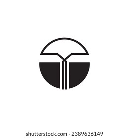 Abstract logo design modern minimal brand flat Icon design vector illustration emblem sign symbol logotype 