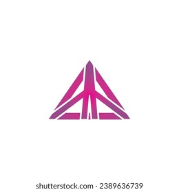 Diseño del logotipo abstracto diseño moderno minimalista diseño plano Icono ilustración vectorial emblema símbolo logotipo 