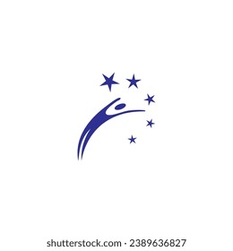 Diseño del logotipo abstracto diseño moderno minimalista diseño plano Icono ilustración vectorial emblema símbolo logotipo 