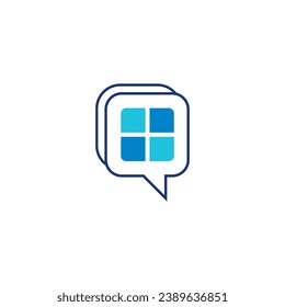 Diseño del logotipo abstracto diseño moderno minimalista diseño plano Icono ilustración vectorial emblema símbolo logotipo 