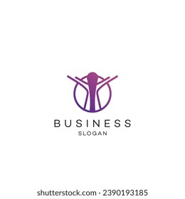 Diseño del logotipo abstracto diseño moderno minimalista diseño plano Icono ilustración vectorial emblema símbolo logotipo 