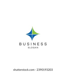 Abstract logo design modern minimal brand flat Icon design vector illustration emblem sign symbol logotype 