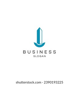 Abstract logo design modern minimal brand flat Icon design vector illustration emblem sign symbol logotype 
