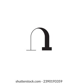Diseño del logotipo abstracto diseño moderno minimalista diseño plano Icono ilustración vectorial emblema símbolo logotipo 