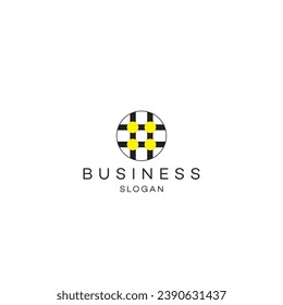 Abstract logo design modern minimal brand flat Icon design vector illustration emblem sign symbol logotype 