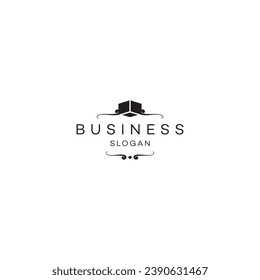 Abstraktes Logo-Design moderne minimale Marke flach Symbol Design Vektorgrafik Symbol Zeichen Logo Logo-Logo 