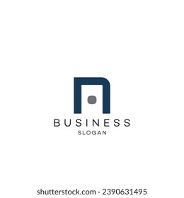 Abstract logo design modern minimal brand flat Icon design vector illustration emblem sign symbol logotype 