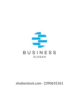 Abstract logo design modern minimal brand flat Icon design vector illustration emblem sign symbol logotype 