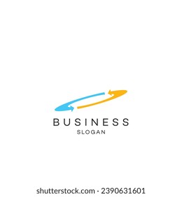 Diseño del logotipo abstracto diseño moderno minimalista diseño plano Icono ilustración vectorial emblema símbolo logotipo 