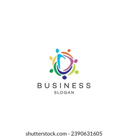 Diseño del logotipo abstracto diseño moderno minimalista diseño plano Icono ilustración vectorial emblema símbolo logotipo 