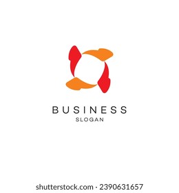 Diseño del logotipo abstracto diseño moderno minimalista diseño plano Icono ilustración vectorial emblema símbolo logotipo 