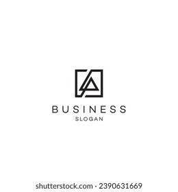 Abstraktes Logo-Design moderne minimale Marke flach Symbol Design Vektorgrafik Symbol Zeichen Logo Logo-Logo 