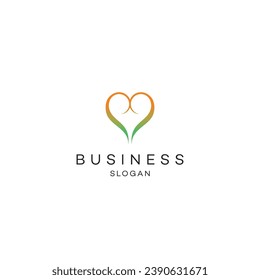 Diseño del logotipo abstracto diseño moderno minimalista diseño plano Icono ilustración vectorial emblema símbolo logotipo 