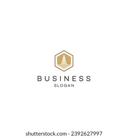 Abstract logo design modern minimal brand flat Icon design vector illustration emblem sign symbol logotype 