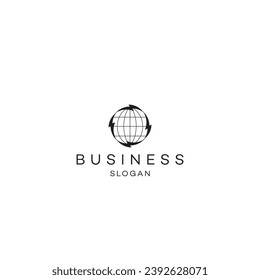 Abstraktes Logo-Design moderne minimale Marke flach Symbol Design Vektorgrafik Symbol Zeichen Logo Logo-Logo 