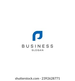 Abstraktes Logo-Design moderne minimale Marke flach Symbol Design Vektorgrafik Symbol Zeichen Logo Logo-Logo 