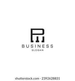 Abstract logo design modern minimal brand flat Icon design vector illustration emblem sign symbol logotype 