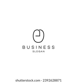 Abstract logo design modern minimal brand flat Icon design vector illustration emblem sign symbol logotype 