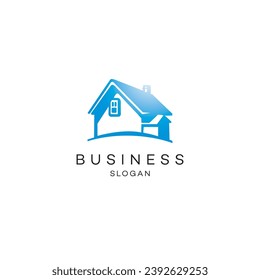 Abstract logo design modern minimal brand flat Icon design vector illustration emblem sign symbol logotype 