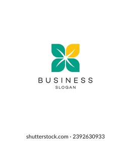 Abstraktes Logo-Design moderne minimale Marke flach Symbol Design Vektorgrafik Symbol Zeichen Logo Logo-Logo 