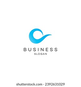 Abstract logo design modern minimal brand flat Icon design vector illustration emblem sign symbol logotype 