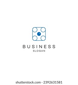 Diseño del logotipo abstracto diseño moderno minimalista diseño plano Icono ilustración vectorial emblema símbolo logotipo 