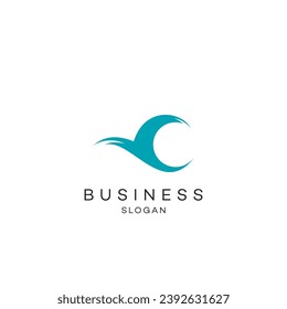 Abstract logo design modern minimal brand flat Icon design vector illustration emblem sign symbol logotype 