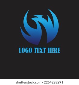 abstract logo design modren style
