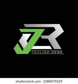 abstract logo design, monogram clever LJR